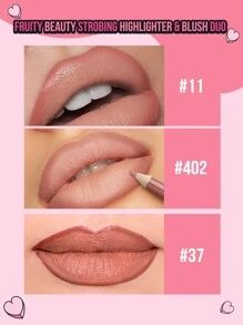 Misslyn 3 Pcs Lip Liner Set, Smooth Lip Liner, Longwear Rich Lip Colors, Smooth Application, Natural Finish, Highly Pigmented Natural Lip Makeup, Longwear Smooth Ultra Fine, Matte Lip Liner, No Smudging, Y2K Makeup Party Beach Travel Holiday Camping Outdoors Present Rose Fashion Girl New Year Cosmetic Cosplay Best Trip Festivals Color Fancy Campus School Charm Vibe Cny Chinese New Year,