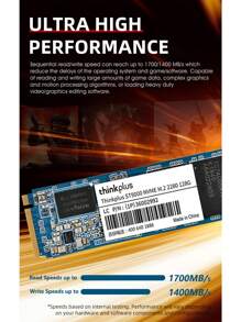 Lenovo ThinkPlus ST800 SSD Nvme M2 1TB, 512GB, 256GB, 128GB SSD M2 Disco Interno Unidade de Estado Sólido M.2 2280 PCIe 3.0 Disco Rígido Para Desktop e Laptop