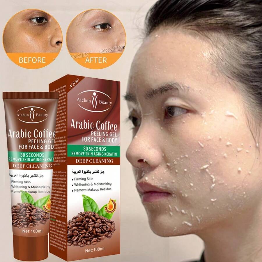 100ml Deep Cleansing & Moisturizing Exfoliating Gel Effectively