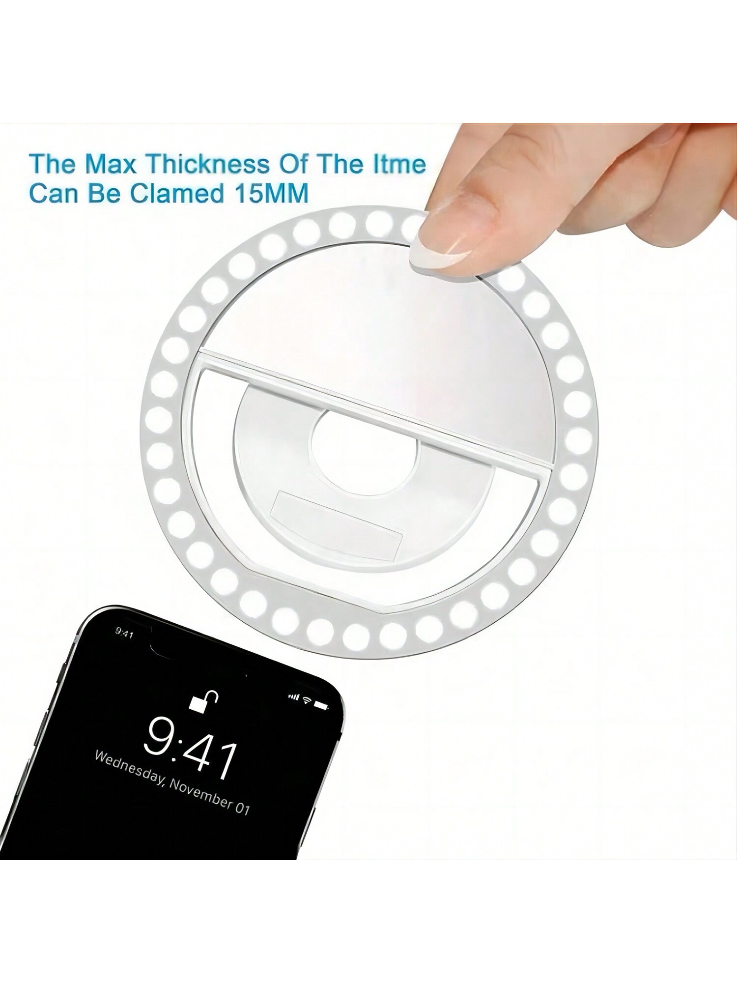 ضوء محمول قابل لإعادة الشحن للتصوير الخارجي