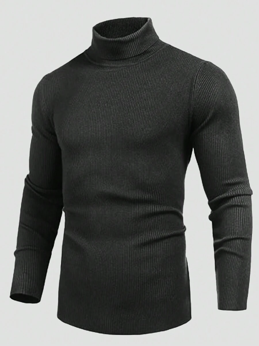 Men Sweaters - 黑色 - 查看 1