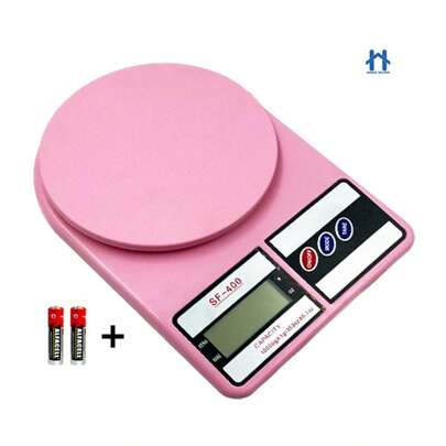 Balança de Cozinha Digital Alta Precisão 10Kg Com 2 Pilhas para Dieta Fitness