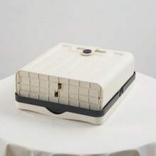 1 pieza Caja de almacenamiento para camping al aire libre, organizador de maletero para picnic, contenedor de alimentos portátil plegable y caja de servicio portátil - Multicolor - Ver 13