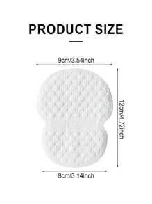 50pcs Armpit Sweat Pads, Disposable Underarm Absorption Sweat Pad, Effective, Breathable, Invisible, Comfortable And Odorless, Easy To Use, Suitable For Both Men And Women In Hot Summer Body Care For Travel,Sport,Outdoor,Summer,Stickers, Back To School Supplies