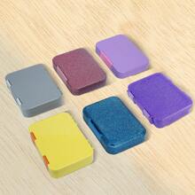 1000ML 4-6 格 Tritan 双锁午餐盒带闪光学校用品、圣诞礼物