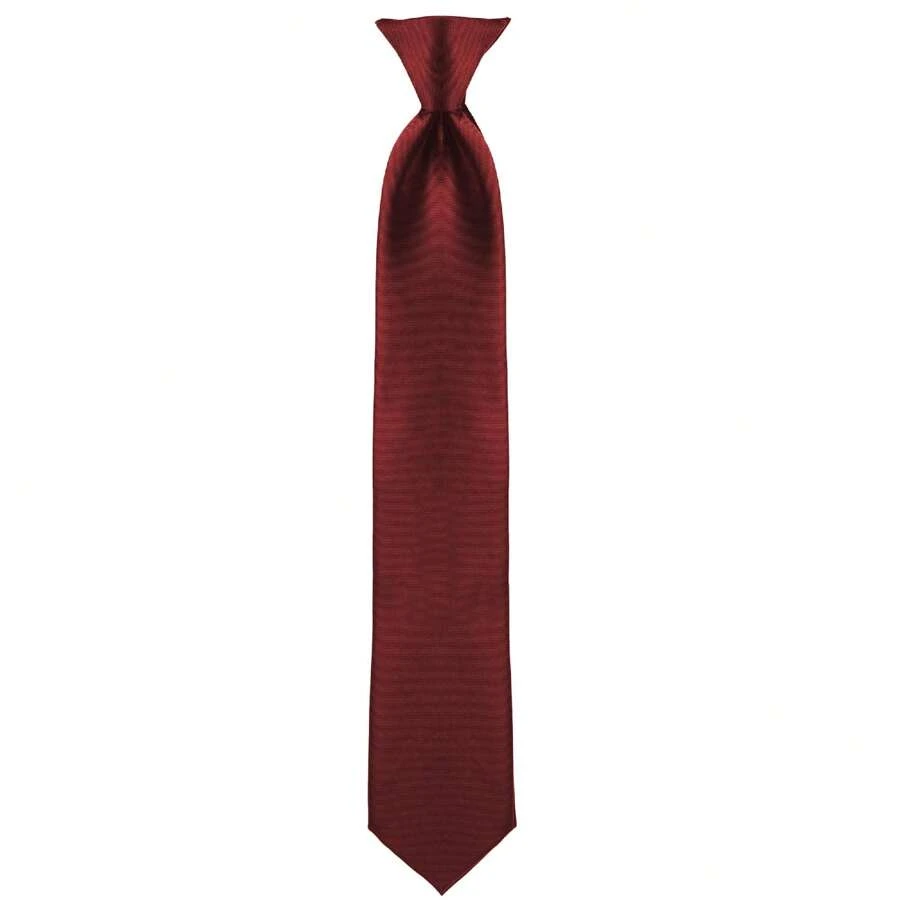 Corbata para hombres - Burdeos - Ver 1