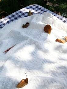 1 pezzo Stuoia multi-funzionale in stile INS per picnic all'aperto, tessuto spesso antiumidità portatile coperta da campeggio per molte persone