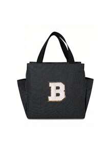 新款多巴胺大容量双层午餐袋防水便携式午餐盒袋阳离子大号保温袋冰袋加厚野餐袋保温冷藏午餐盒袋野餐旅行户外夏季海滩女士野餐包保温午餐袋多功能野餐包通勤便当袋学校收纳袋教师储物袋教室袋教室收纳袋女士女士学校用品配件旅行必需品假期返校学校用品学校必需品学校袋女士午餐袋 - 黑色 - 查看 26