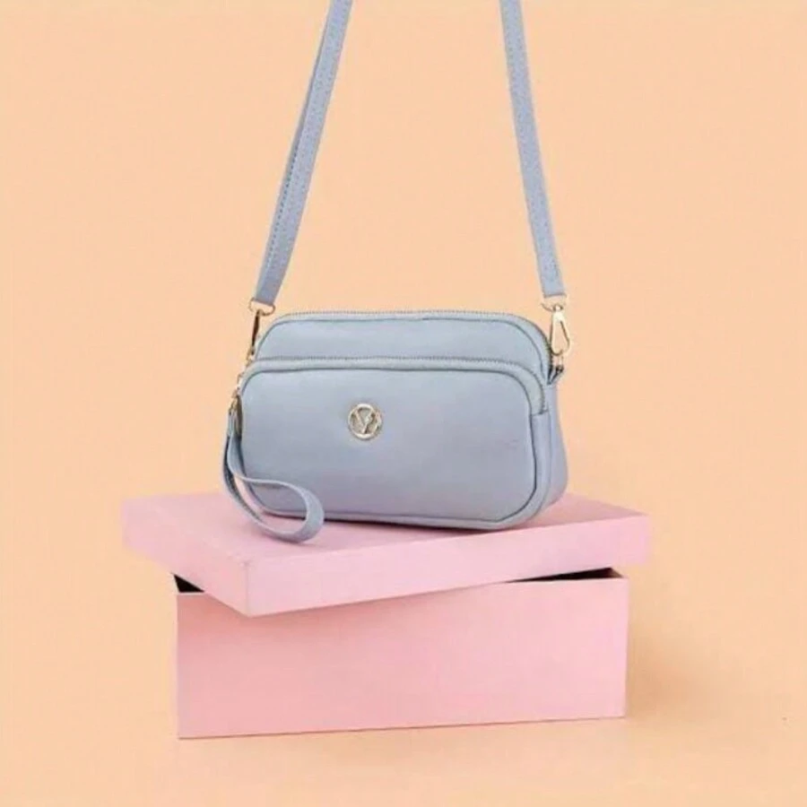 bolsa de dama 2x1 colores alazar 2 COMPARIMENTOS 2 PZ - Multicolor - Ver 1