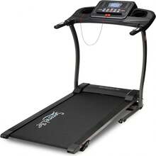 Serenelife Folding Treadmill Electric Motorized Running Machine - 12 Pre-Set Program,Digital Smart Treadmill With 4 Selectable Incline Levels - Black - View 1