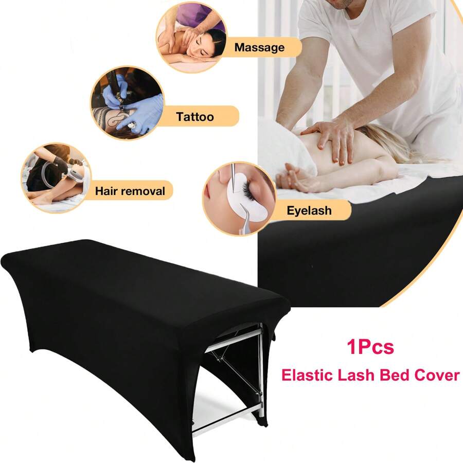 Lash Bed Cover, 6FT Stretchy Fitted Spa Bed Cover For Lash Extension