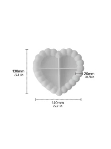 1 pieza Molde de resina de bandeja de burbujas, molde de bandeja de silicona para posavasos, molde de colada de resina epoxi para joyería de recuerdos, plato, portavelas, manualidades con resina y arcilla polimérica, suministros de arte y decoración del hogar, regalo ideal