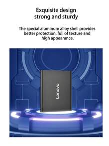Lenovo ZX7 Solid State Drive USB3.1 High-Speed External PSSD Disk 512G/1TB/2TB Mobile Phone Computer Dual-Use Compact Portable