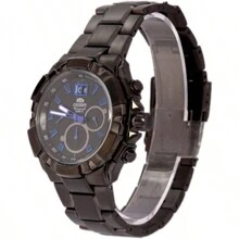 Orient 运动系列男士日常佩戴防水手表 STV00001B0 - 黑色 - 查看 2