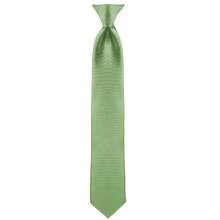 Clip On Ties For Men - Sage - View 1