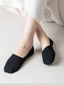 6 pares de calcetines ligeros para hombre, calcetines de barco sin resbalón de seda de hielo, adecuados para uso diario
