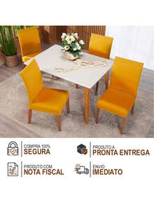Chair Covers - Mustard - View 6