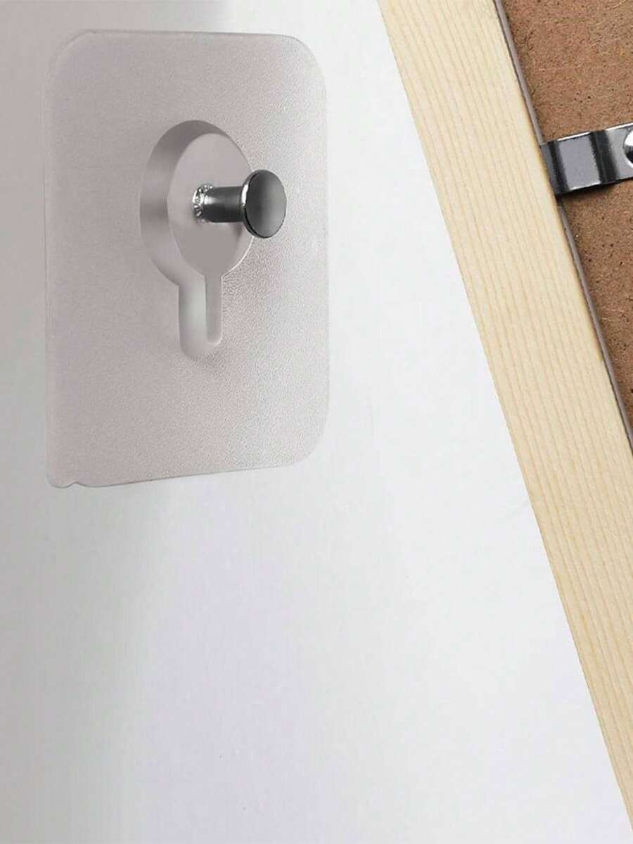 12pcs Transparent Wall Hooks For Picture Frames, NoTrace WallHanging