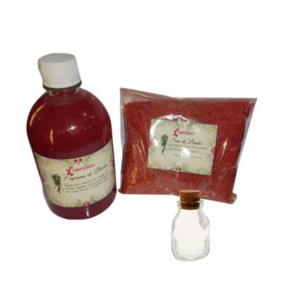 Kit De Sais De Banho E Espuma De Banho Hidro Jacuzzi