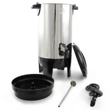 Better Chef 10 To 50 Cup Stainless Steel Urn Coffeemaker