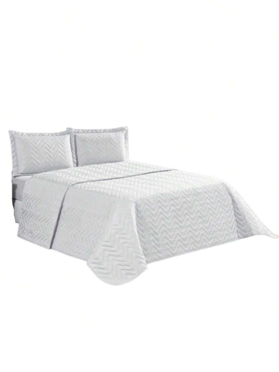 Queen-Double-Single Luxury Mattress Cover Mattress Cover Kit (Single Side) - 白色 - 查看 1