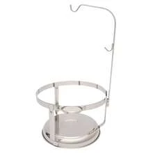 CNCEST Chafing Dish Set For Buffet, 9L/9.5Qt Stainless Steel Chafing Dish Buffet Servers Warmers With Circular Hanging Cap,Buffet Round Chafing Food Pan Buffet Warmers For Party Restaurant Hotel (Gold/Silver), Dinner For Thanksgiving, Halloween, Christmas, Family Gifts - 銀色 - 查看 6