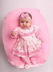 Baby Boys Jumpsuits - 淺粉色 - 查看 2