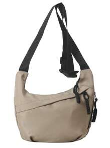 Nueva bolsa pequeña de estudiante tipo cartero para salir, bolsa de merienda, bolsa de trabajo, bolsa bento, bolsa de mano de estudiante para libros, mochila universitaria multifuncional para hombre, bolso de mensajero para hombre, bolsa cilíndrica, bolsa de Halloween, bolsa de viaje, bolsa de senderismo de gran capacidad y multifuncional, bolsa casual de moda para papá, regalos de vacaciones, bolsa de pecho, bolsa lateral, bolsa de cuero, bolsa hobo, bolsa de cadera, bolsa de mano - Caqui - Ver 5