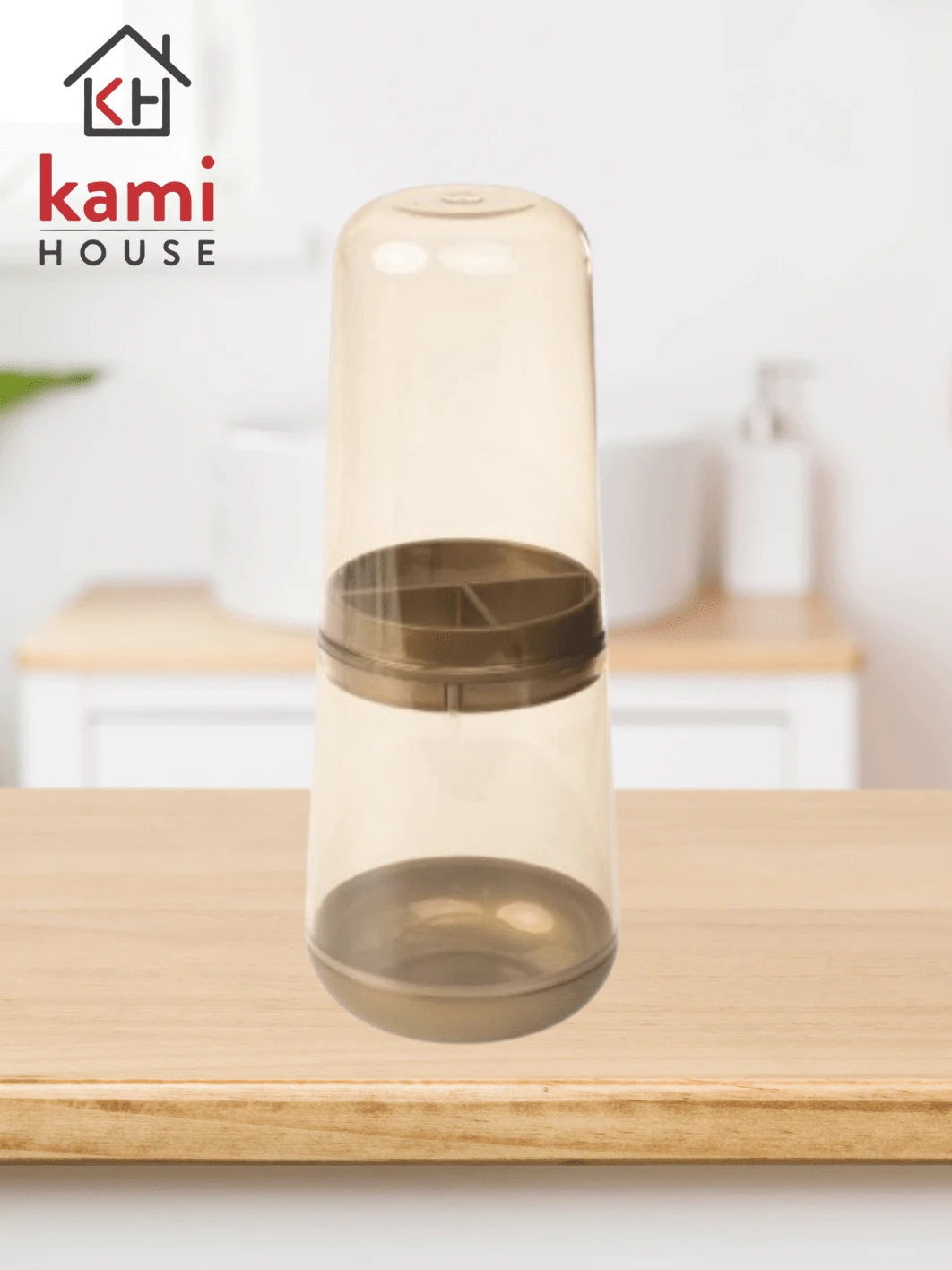 Toilet Brush Holder - Gold - View 1