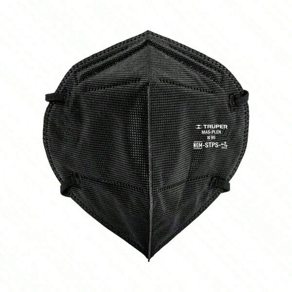 Respirador plegable polvos y particulas mas-plen truper 102327