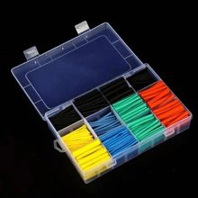 127/164/328/530pcs Heat Shrink Tubing, Heat Resistant & Anti-Oxidation, Full Set Applicable For Mobile Phone Data Cables, Automotive, Industrial, Home Appliance - Multicolor - View 10