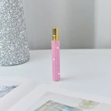 1pc 5ml/10ml Crystal Diamond Perfume Bottle, Cosmetic Liquid Container, Portable Travel Size Refill Spray Bottle - Multicolor - View 11