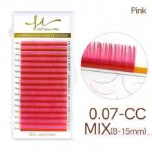 SONG LASHES Extensiones de pestañas arcoíris de 16 filas de alta calidad para pestañas de Color rosa claro Puple marrón claro verde claro,pestañas pestans extensiones de pestañas, pestañas de fiesta - Multicolor - Ver 22