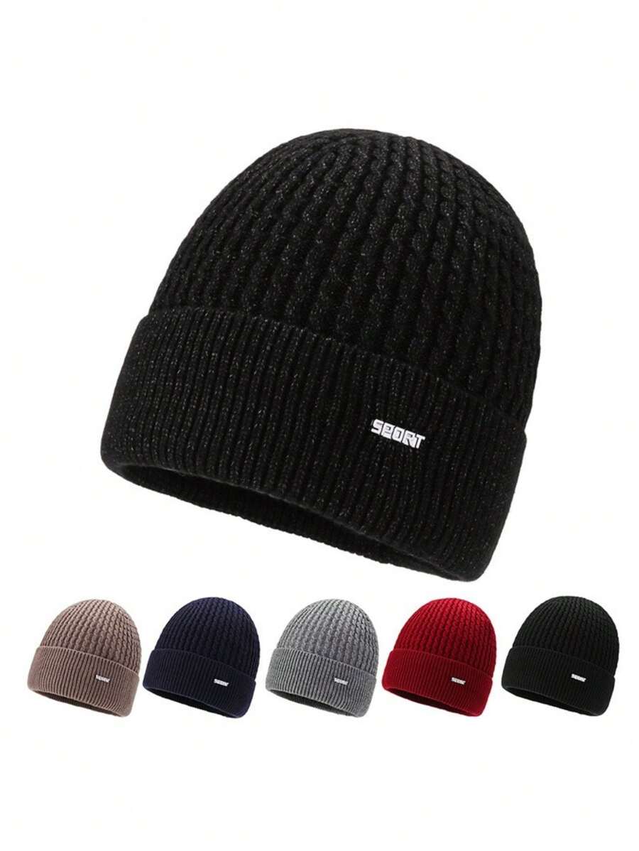 Men Beanie Hat - Beis - Ver 1