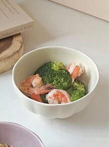 Juego de 1/2/4 piezas - Juego de tazones de cerámica de 4.5 pulgadas | Juego de vajilla de porcelana colorida - Tazón para ensalada, tazón para avena, tazón para yogur, tazón para postre, tazón para sopa, tazón para arroz, tazón para fideos | Apto para microondas/horno/lavavajillas | Suministros para cocina y restaurante y hogar, suministros escolares