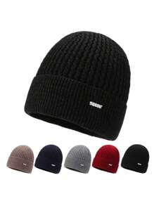 Men Beanie Hat - Gris - Ver 1