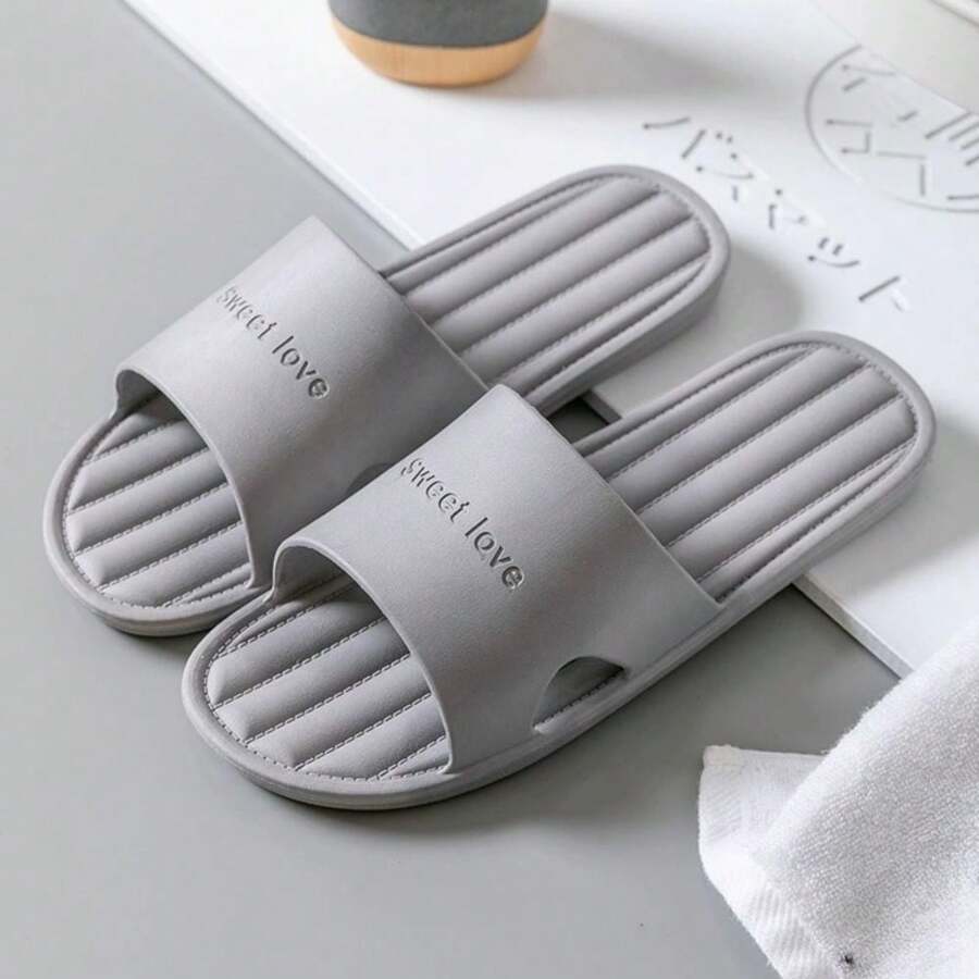 男女通用防滑除臭室内拖鞋，采用类似粪便的设计，非常适合浴室和家庭使用夏季旅行、度假屋浴室装饰假期返校