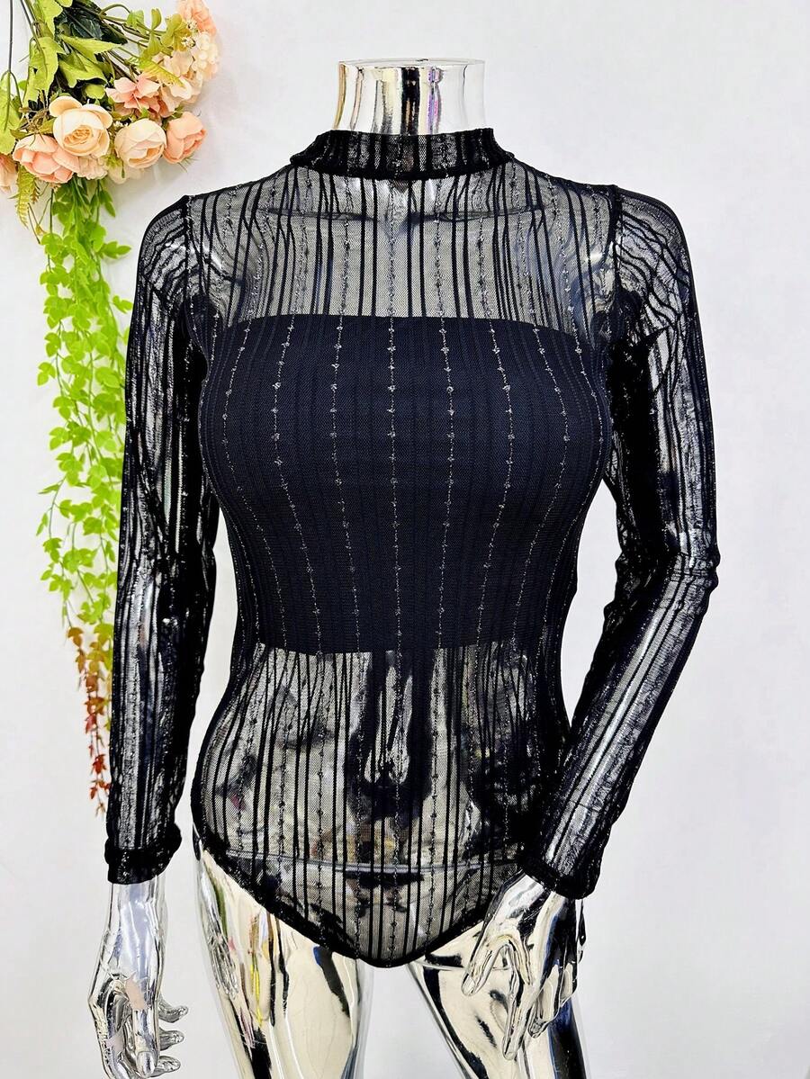 Women Tops - Black - View 1