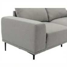 1pc Large Sofa, 74.8 Inch Linen Fabric Loveseat Couch Mid-Century Modern Upholstered Accent Couches For Living Room, Apartment, Bedroom