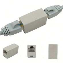 5pcs RJ45 Ethernet Extension Adapter, Ethernet Connector, Ethernet Extension Joint - White - View 8