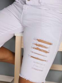 Men Shorts - 白色 - 查看 1