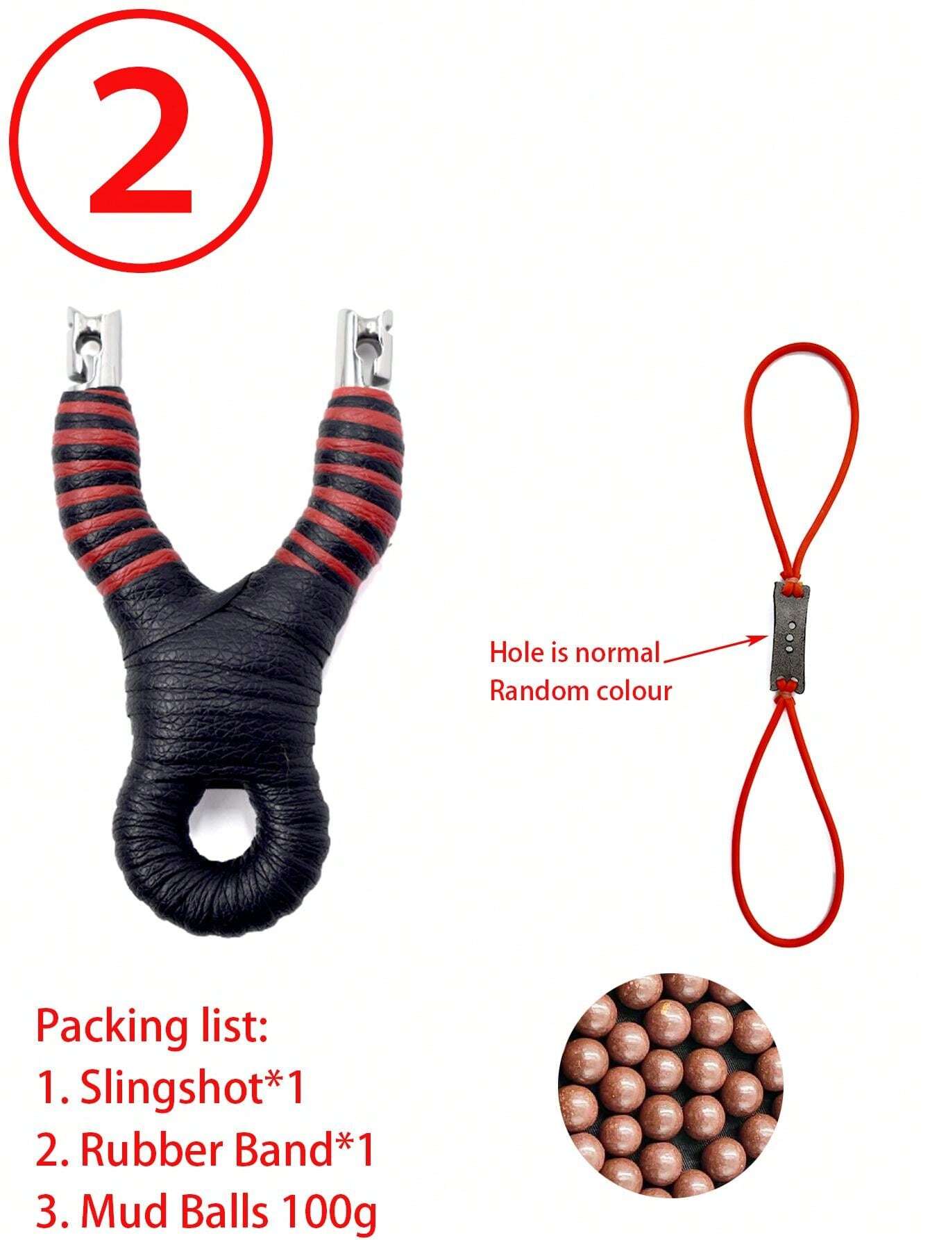 1pc Outdoor Shooting Slingshot,Four Packages To Choose From For Outdoor