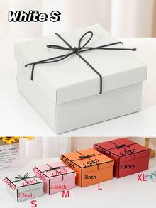 1pc Small Boxes For Gifts Small Gift Boxes With Lids For Presents Jewelry Gift Box Square Goft Box For Women Bridesmaid Proposal Box, Wedding,Halloween, Birthday Gift Packging - Gift Box - View 11