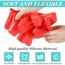 Eis am Stiel Formen, 10 Stücke Silikon Eis am Stiel Formen, Eis am Stiel Hersteller, Eis am Stiel Formen, Selbstgemachte Eis am Stiel, Wiederverwendbare Eis am Stiel Hersteller, einfache Freigabe