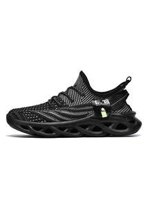 Men's Blade Technology Running Shoes - High-End Shock Absorption, Super Breathable, Non-Slip Grip - Ideal For Jogging, Walking And Casual Wear