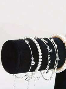 Velvet Jewelry Bracelet Holder, Suitable For Bracelets, Watches And Headbands - Multicolor - View 7