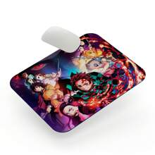 Mouse Pad Gamer Tapete  Alfombrilla de Raton de Escritorio de Computadora Gamer Anime Serie animada - Demon - Ver 3