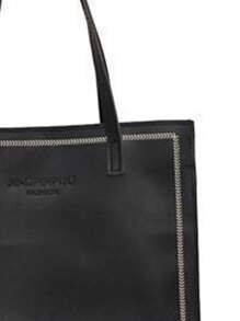 1buc geantă de mână neagră pentru femei Geantă de mână de mare capacitate, simplă, versatilă, pentru muncă, navetă, cumpărături, potrivită pentru cadouri de sărbători