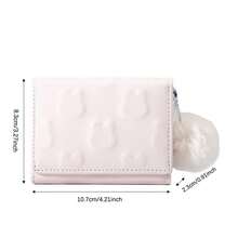 Korean Style Women's Mini Wallet Cute Rabbit Coin Purse, Fresh And Sweet, Highly Attractive, Niche Mori Style - Multicolor - View 3