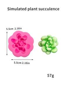 1入組笑納小和尚造型芳香劑裝飾模具，三角磚牆和蠟燭模具，柱形和獅子造型蠟和編織/毛線球模具，DIY模具 - 蛋糕模具系列 - 查看 23